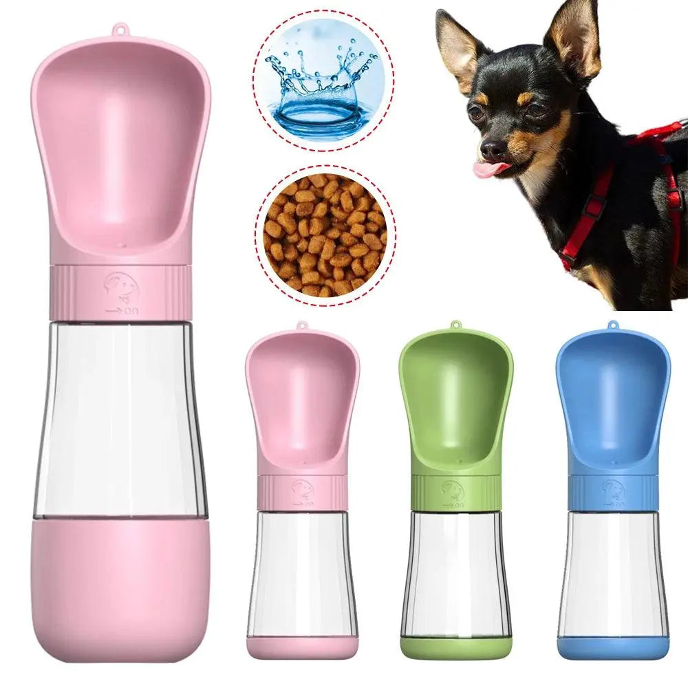 2 in 1 Water Bottle for Dogs and Cats - Hydrate Your Pet Anywhere! - Vaporpets