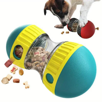 Interactive Dog Tumbler Toy – Slow Feeder & Brain Booster! - Vaporpets